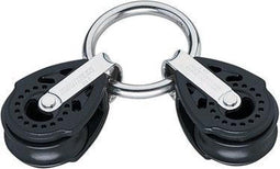 Harken 371 1-schijfs 29mm Carbo blok, 2 maal op ring