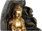Fontän DKD Home Decor 21 x 21 x 25 cm Boeddha Hars Orientaals (2 Stuks)