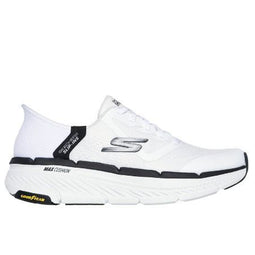 Skechers Max Cushioning Premier 2.0 - Slip-ins - Veganistisch - Wit / Zwart - Maat 42