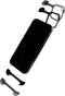 Arc Pulse - Dubbelzijdige Titanium Bumper Case - Geschikt voor iPhone 13 - Zilver