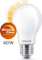 Philips LED Lamp Mat - 40 W - E27 - Dimbaar warmwit licht