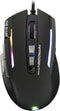 THE G-LAB Kult Nitrogen ATOM - Gamemuis - 4800 DPI - RGB-achtergrondverlichting - 9 Programmeerbare knoppen - Ergonomisch ontwerp