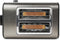 Black & Decker BXTO900E - Broodrooster 900W - 2 sleuven met ultrabrede sleuf - Grijs
