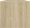 vidaXL - Salontafel - 102x50x45 - cm - bewerkt - hout - sonoma - eikenkleurig