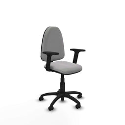 Piqueras y Crespo B2D01RP - Bureaustoel - Verstelbare hoogte met armleuning - Lichtgrijs