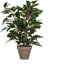 Mica Decorations groene ficus kunstplant - 40 cm - Kunstplanten voor binnen