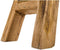 Eetbank Lawas - 182x34x20 - Naturel - Rustiek oud teak