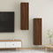 vidaXL - Tv-wandmeubels - 2 - st - 30,5x30x110 - cm - bruin - eikenkleur