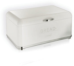 Feel Maestro MR-1677-AR-W - Broodmand - Roestvrij staal 34 x 16 x 22 cm - Wit