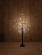Verlicht boompje met LED - Eikenboompje met verlichting - Zwart - 360 lampjes - warm wit