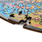 UNIDRAGON Houten Puzzel Voor Volwassenen Dier - Charmante Uil - 101 stukjes - Small 15x26 cm
