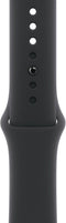 Apple Watch Series 10 - Smartwatch - 46mm GPS + Cellular Aluminium Sportbandje M/L Zwart (1 stuk)