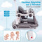 Coast 6-in-1 Babywalker - Activiteitencentrum - Verstelbaar - Muziek - Verlichting - Schommel -