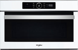 Whirlpool AMW 730 WH - Inbouw magnetron 31l 1000W met grill en Crisp-functie - RVS
