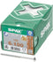 SPAX 251010601005 Hi-Force schroef, Discuskop, 6 x 100, Deeldraad, T-STAR plus T30 - WIROX - 100 stuks