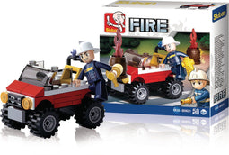 Sluban Sluban brandweer jeep M38-B0621