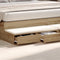 vidaXL - Ligbed - uit - Kunststof - Eiken - 200x36,5x16,5 - cm