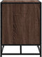 vidaXL - Schoenenbank - 80x40x53,5 - cm - bewerkt - hout - en - metaal - bruin - eiken