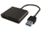 Icy Box IB-CR301-U3 - Geheugenkaartlezer - CF MicroSD SD SDHC SDXC 3 sleuven - Zwart