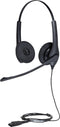 Jabra BIZ 1500 QD - Headset - Noise Cancelling microfoon - Zwart
