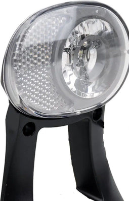 Spanninga Luceo xa led automaat/aan/uit koplamo ( naaf ) dynamo voorvork bevestiging