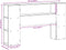 vidaXL - Hoofdbord - met - opbergruimte - 120 - cm - massief - grenenhout - wit
