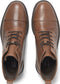 JACK&JONES JFWNICK JIO - Laarzen - Vetersluiting - Hoog - Cognac