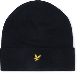 Lyle & Scott Muts Wol Blend Navy - Maat - Heren