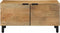 vidaXL - Salontafel - 80x50x40 - cm - massief - mangohout - bruin