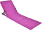 HI Strandmat stoel opvouwbaar PVC roze
