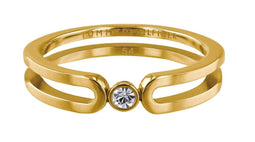 Tommy Hilfiger TJ2780101D - Ring Dames - Maat 57 - Goudkleurig