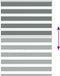 vidaXL - Zebra - rolgordijn - 95x150 - cm - stofbreedte - 90,9 - cm - donkergrijs