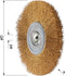Huvema STB 250-45-50.8 - Staalborstel voor afbraammachine - Inclusief verloop ringen 12,16,20 en 30mm (1 stuk)