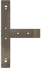 vidaXL - Bartafelpoten - 2 - st - T-vormig - 60x35x(100-101) - cm - staal - naturel