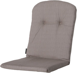 Madison Kussen - Kuip Hoog - Basic Taupe - 45x96 - Bruin