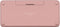 Logitech Pebble Keys 2 K380s - Draadloos toetsenbord - Bluetooth - Azerty FR - Roze