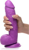 XR Brands POP - Dildo with Balls - 8.25 / 21 cm