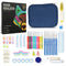 NAPI Haaknaaldenset - 59-delig - Softgrip met Accessoires & Etui - Blauw