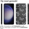 imoshion Hoesje Geschikt voor Samsung Galaxy S24 Hoesje Siliconen - imoshion Design hoesje - Meerkleurig / Butterfly