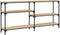 vidaXL - Wandtafel - 160x29x75 - cm - bewerkt - hout - sonoma - eikenkleurig