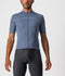 Castelli Fietsshirt Korte Mouwen Heren Blauw - CLASSIFICA JERSEY LIGHT STEEL BLUE-2XL
