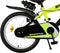 Volare Sportivo Kinderfiets Jongens 18 inch Neon Geel Zwart Twee Handremmen
