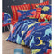 Beddengoedset - Dekbedovertrek 220 x 240 cm + 2 kussenslopen 60 x 60 cm - 65% katoen 35% polyester - Blauw