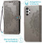 imoshion Hoesje Geschikt voor Samsung Galaxy A13 (4G) Hoesje Met Pasjeshouder - imoshion Mandala Bookcase - Grijs