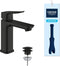 GROHE Dice - Wastafelmengkraan - Waterbesparend - Matte Black