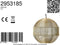 Light & Living Hanglamp Pilka - Licht Goud - Ø35cm - Modern - Hanglampen Eetkamer, Slaapkamer, Woonkamer