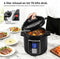Saaf Multicooker - 5.8L - PFAS vrij - 15 kookprogramma's - Zwart