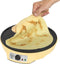 Bestron ASW602 - Crepe Maker - Ø 30cm met antiaanbaklaag en indicatielampje - Geel