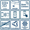 BOSCH SMV2ITX23E - Vaatwasmachine Serie 2 - 5 programma's 12 couverts 48 dB(A)
