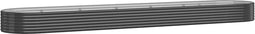 vidaXL - Plantenbak - 507x100x36 - cm - gepoedercoat - staal - antracietkleurig